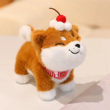 Load image into Gallery viewer, Cherry Tart Shiba Inu Stuffed Animal Plush Toys-T2 red bib-20cm-10