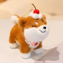 Load image into Gallery viewer, Cherry Tart Shiba Inu Stuffed Animal Plush Toys-T2 white bib-20cm-1