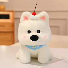Load image into Gallery viewer, Cherry Tart West Highland Terrier Stuffed Animal Plush Toys-Blue Button Scarf-25cm-17