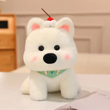Load image into Gallery viewer, Cherry Tart West Highland Terrier Stuffed Animal Plush Toys-Green Button Scarf-25cm-13