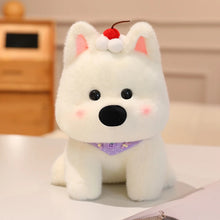 Load image into Gallery viewer, Cherry Tart West Highland Terrier Stuffed Animal Plush Toys-Purple Button Scarf-25cm-15