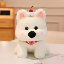 Load image into Gallery viewer, Cherry Tart West Highland Terrier Stuffed Animal Plush Toys-Red Button Scarf-25cm-1