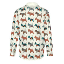 Load image into Gallery viewer, Chic Schnauzer Pattern Mix Women's Shirt-Apparel-Apparel,Dog Mom Gifts,Schnauzer,Shirt-5