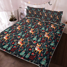 Load image into Gallery viewer, Chihuahua Christmas Elegance Quilt Blanket Bedding Set-Bedding-Bedding, Blankets, Chihuahua, Christmas, Home Decor-3