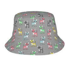 Load image into Gallery viewer, Chihuahua Infinite Chihuahua Love Bucket Hat-Hats &amp; Caps-Parisian Gray-One Size-6