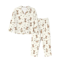 Load image into Gallery viewer, Chihuahua Pajamas for Women - XL Available - Fawn Chihuahuas Doing Yoga-Pajamas-Apparel,Chihuahua,Dog Mom Gifts,Pajamas-11