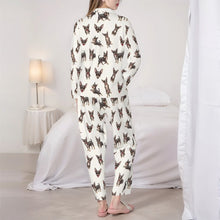 Load image into Gallery viewer, Chihuahua Pajamas for Women - XL Available - Yes I Love Black and White Chihuahuas-Pajamas-Apparel,Boxer,Dog Mom Gifts,Pajamas-4