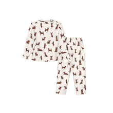 Load image into Gallery viewer, Chihuahua Pajamas for Women - XL Available - Yes I Love Chocolate and Tan Chihuahuas-Pajamas-Apparel,Dog Mom Gifts,Pajamas,Wire Fox Terrier-10