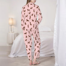 Load image into Gallery viewer, Chihuahua Pajamas for Women - XL Available - Yes I Love Chocolate and Tan Chihuahuas-Pajamas-Apparel,Dog Mom Gifts,Pajamas,Wire Fox Terrier-5