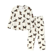 Load image into Gallery viewer, Chihuahua Pajamas for Women - XL Available - Yes I Love Long Haired Black and Tan Chihuahuas-Pajamas-Apparel,Chihuahua,Dog Mom Gifts,Pajamas-11