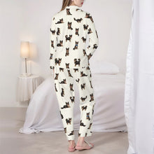 Load image into Gallery viewer, Chihuahua Pajamas for Women - XL Available - Yes I Love Long Haired Black and Tan Chihuahuas-Pajamas-Apparel,Chihuahua,Dog Mom Gifts,Pajamas-4