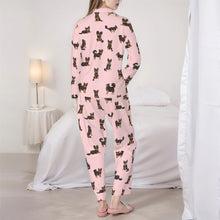 Load image into Gallery viewer, Chihuahua Pajamas for Women - XL Available - Yes I Love Long Haired Black and Tan Chihuahuas-Pajamas-Apparel,Chihuahua,Dog Mom Gifts,Pajamas-5