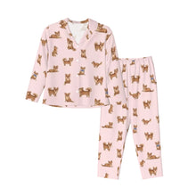 Load image into Gallery viewer, Chihuahua Pajamas for Women - XL Available - Yes I Love Long Haired Red Chihuahuas-Pajamas-Apparel,Dog Mom Gifts,German Shepherd,Pajamas-9
