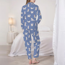 Load image into Gallery viewer, Chihuahua Pajamas for Women - XL Available - Yes I Love Long-Haired White Chihuahuas-Pajamas-Apparel,Boxer,Dog Mom Gifts,Pajamas-4
