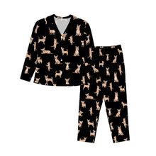 Load image into Gallery viewer, Chihuahua Pajamas for Women - XL Available - Yes I Love Smooth-Coat Fawn Chihuahuas-Pajamas-Apparel,Boxer,Dog Mom Gifts,Pajamas-7