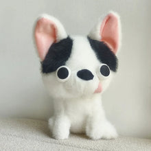 Load image into Gallery viewer, Chihuahua Stuffed Animals - 4 Coat Colors - Small Googly Eyed Chihuahua Plush Toys-15cm black white yp-see choice option-13
