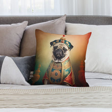 Load image into Gallery viewer, Chinese Emperor Fawn Pug Plush Pillow Case-Cushion Cover-Dog Dad Gifts, Dog Mom Gifts, Home Decor, Pillows, Pug-4