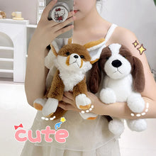 Load image into Gallery viewer, Chocolate and White Beagle Plush Toy - Long Eared Sweetheart-15