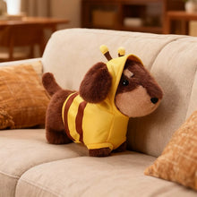 Load image into Gallery viewer, Chocolate Dachshund Plush Toys - Squee-Worthy Chocolate Dachshunds-Yellow-26cm-28