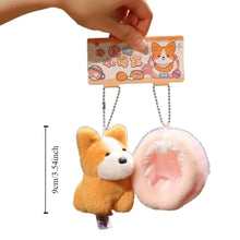 Load image into Gallery viewer, Chocolate Labrador in an Egg Shell Plush Toy Keychain-Stuffed Animals-Chocolate Labrador,Dog Memorial Gifts,Stuffed Animal-6