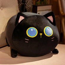 Load image into Gallery viewer, Chonky Fat Cat Plush Toy - Big Blue Eyed Black Cat-Stuffed Animals-Black Cat,Cat Memorial Gifts,Stuffed Animal-5