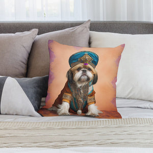 Chota Sher Shih Tzu Plush Pillow Case-Cushion Cover-Dog Dad Gifts, Dog Mom Gifts, Home Decor, Pillows, Shih Tzu-2