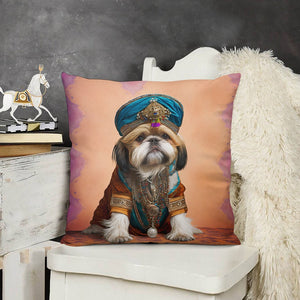 Chota Sher Shih Tzu Plush Pillow Case-Cushion Cover-Dog Dad Gifts, Dog Mom Gifts, Home Decor, Pillows, Shih Tzu-7