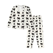 Load image into Gallery viewer, Chow Chow Pajamas for Women - XL Available - Yes I Love Black Chow Chows-Pajamas-Apparel,Boxer,Chow Chow,Dog Mom Gifts,Pajamas-11