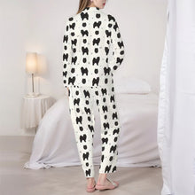 Load image into Gallery viewer, Chow Chow Pajamas for Women - XL Available - Yes I Love Black Chow Chows-Pajamas-Apparel,Boxer,Chow Chow,Dog Mom Gifts,Pajamas-4