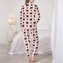 Load image into Gallery viewer, Chow Chow Pajamas for Women - XL Available - Yes I Love Black Chow Chows-Pajamas-Apparel,Boxer,Chow Chow,Dog Mom Gifts,Pajamas-6