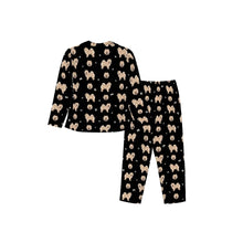 Load image into Gallery viewer, Chow Chow Pajamas for Women - XL Available - Yes I Love Cream Chow Chows-Pajamas-Apparel,Boxer,Chow Chow,Dog Mom Gifts,Pajamas-8