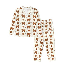 Load image into Gallery viewer, Chow Chow Pajamas for Women - XL Available - Yes I Love Red Chow Chows-Pajamas-Apparel,Boxer,Chow Chow,Dog Mom Gifts,Pajamas-11