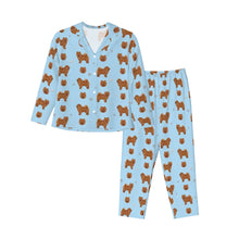 Load image into Gallery viewer, Chow Chow Pajamas for Women - XL Available - Yes I Love Red Chow Chows-Pajamas-Apparel,Boxer,Chow Chow,Dog Mom Gifts,Pajamas-7