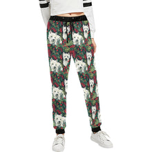 Load image into Gallery viewer, Christmas Canopy Westie&#39;s Unisex Sweatpants-Apparel-Apparel, Christmas, Dog Dad Gifts, Dog Mom Gifts, Pajamas, West Highland Terrier-XS-1