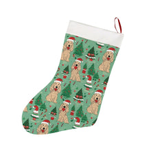 Load image into Gallery viewer, Christmas Carousel Cocker Spaniels Christmas Stocking-Christmas Ornament-Christmas, Cocker Spaniel, Home Decor-26X42CM-White-1