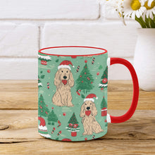 Load image into Gallery viewer, Christmas Carousel Cocker Spaniels Coffee Mug-2