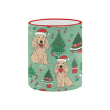 Load image into Gallery viewer, Christmas Carousel Cocker Spaniels Coffee Mug-5