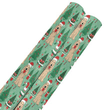 Load image into Gallery viewer, Christmas Carousel Cocker Spaniels Gift Wrapping Paper - 2 Rolls-Christmas Ornament-Christmas,Cocker Spaniel,Wrapping Paper-4