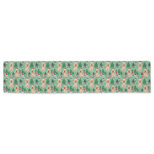 Load image into Gallery viewer, Christmas Carousel Cocker Spaniels Table Runner-Home Decor-Christmas, Cocker Spaniel, Home Decor-ONE SIZE-2