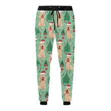 Load image into Gallery viewer, Christmas Carousel Cocker Spaniels Unisex Sweatpants-Apparel-Apparel, Christmas, Cocker Spaniel, Dog Dad Gifts, Dog Mom Gifts, Pajamas-4