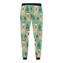 Load image into Gallery viewer, Christmas Carousel Cocker Spaniels Unisex Sweatpants-Apparel-Apparel, Christmas, Cocker Spaniel, Dog Dad Gifts, Dog Mom Gifts, Pajamas-5