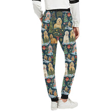 Load image into Gallery viewer, Christmas Cheer Goldendoodles Unisex Sweatpants-Apparel-Apparel, Christmas, Dog Dad Gifts, Dog Mom Gifts, Goldendoodle, Pajamas-3