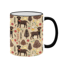Load image into Gallery viewer, Christmas Companions Chocolate Labradors Coffee Mug-5