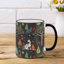 Load image into Gallery viewer, Christmas Forest Frolic Dalmatian Coffee Mug-2