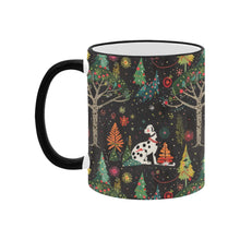 Load image into Gallery viewer, Christmas Forest Frolic Dalmatian Coffee Mug-4