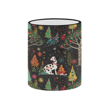 Load image into Gallery viewer, Christmas Forest Frolic Dalmatian Coffee Mug-6