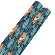 Load image into Gallery viewer, Christmas Forest Gremlin Pomeranian Gift Wrapping Paper - 2 Rolls-Christmas Ornament-Christmas,Pomeranian,Wrapping Paper-Pomeranian-ONE SIZE-5