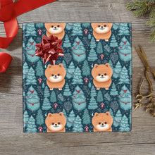 Load image into Gallery viewer, Christmas Forest Gremlin Pomeranian Gift Wrapping Paper - 2 Rolls-Christmas Ornament-Christmas,Pomeranian,Wrapping Paper-1