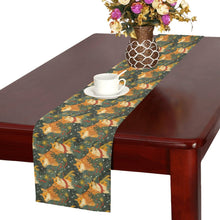 Load image into Gallery viewer, Christmas Forest Shiba Inus Table Runner-Home Decor-Christmas, Home Decor, Shiba Inu-ONE SIZE-1