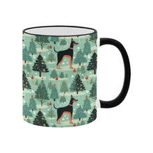 Load image into Gallery viewer, Christmas Glades Guardian Doberman Coffee Mug-4
